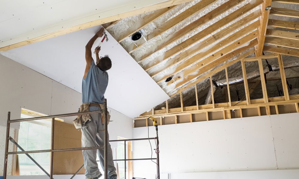commercial framing and sheetrock in Texas